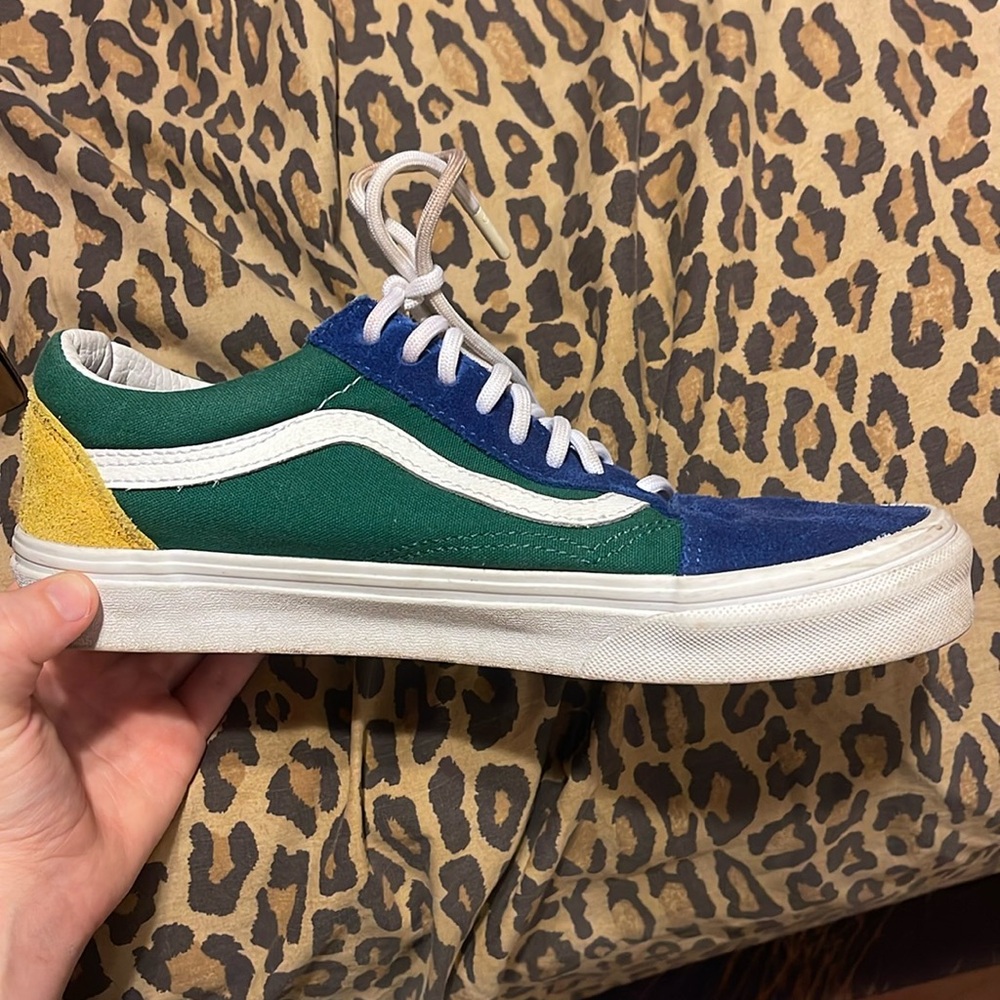 Color block vans -unisex